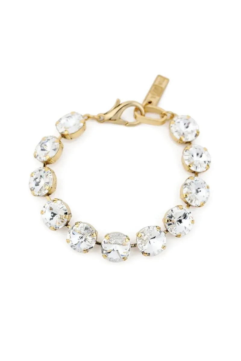 Tova Croatia Bracelet In Gold Clear