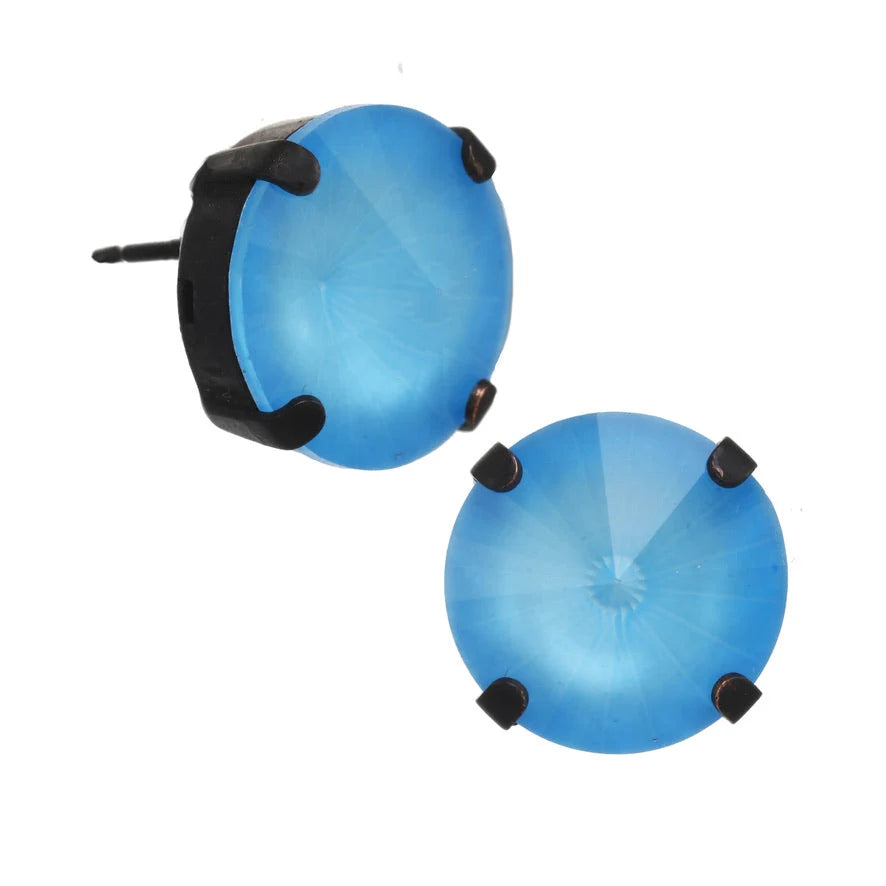 Tova Basic Studs Smutt/Blue