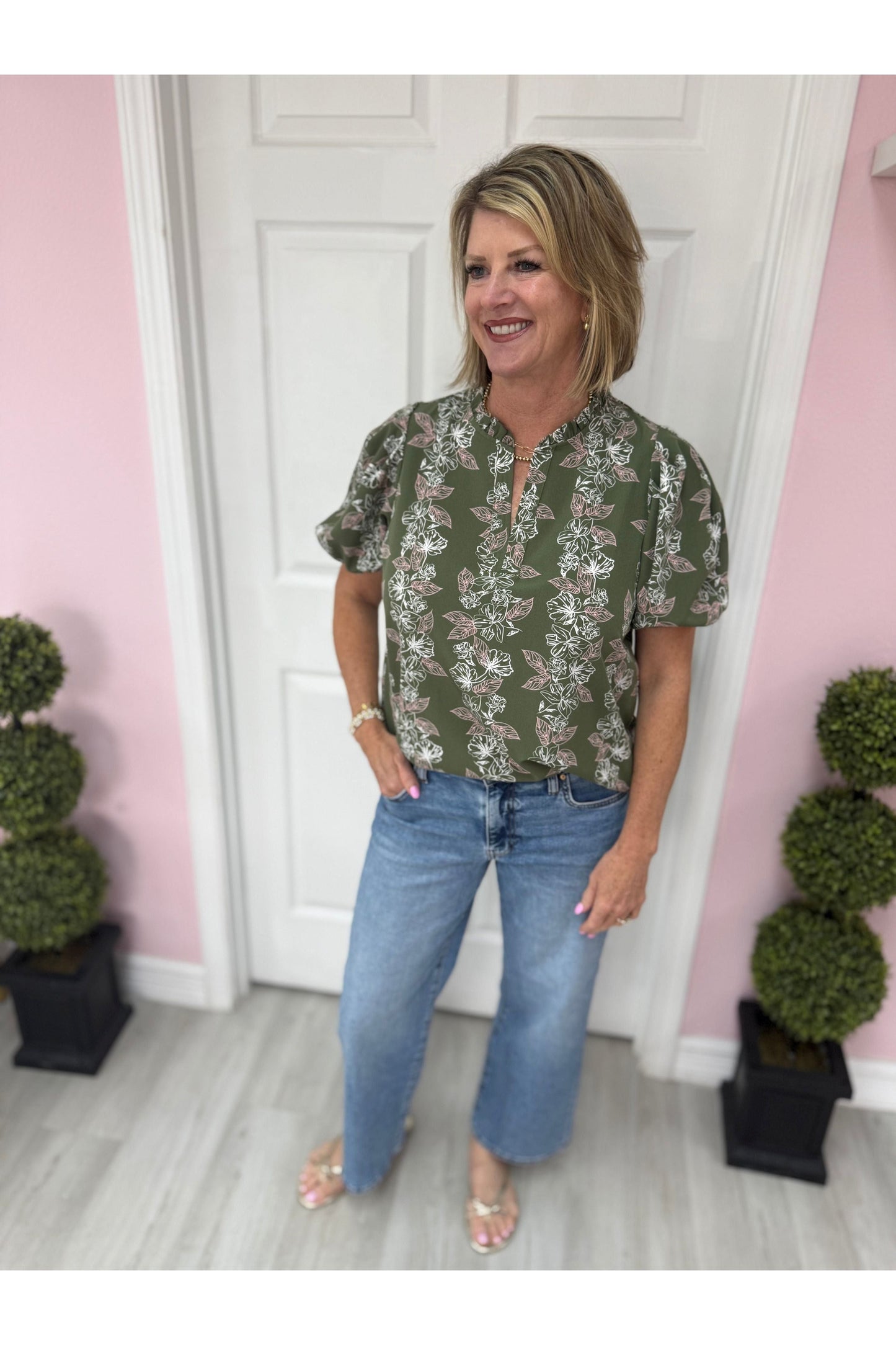 Lainey Secret Garden Blouse