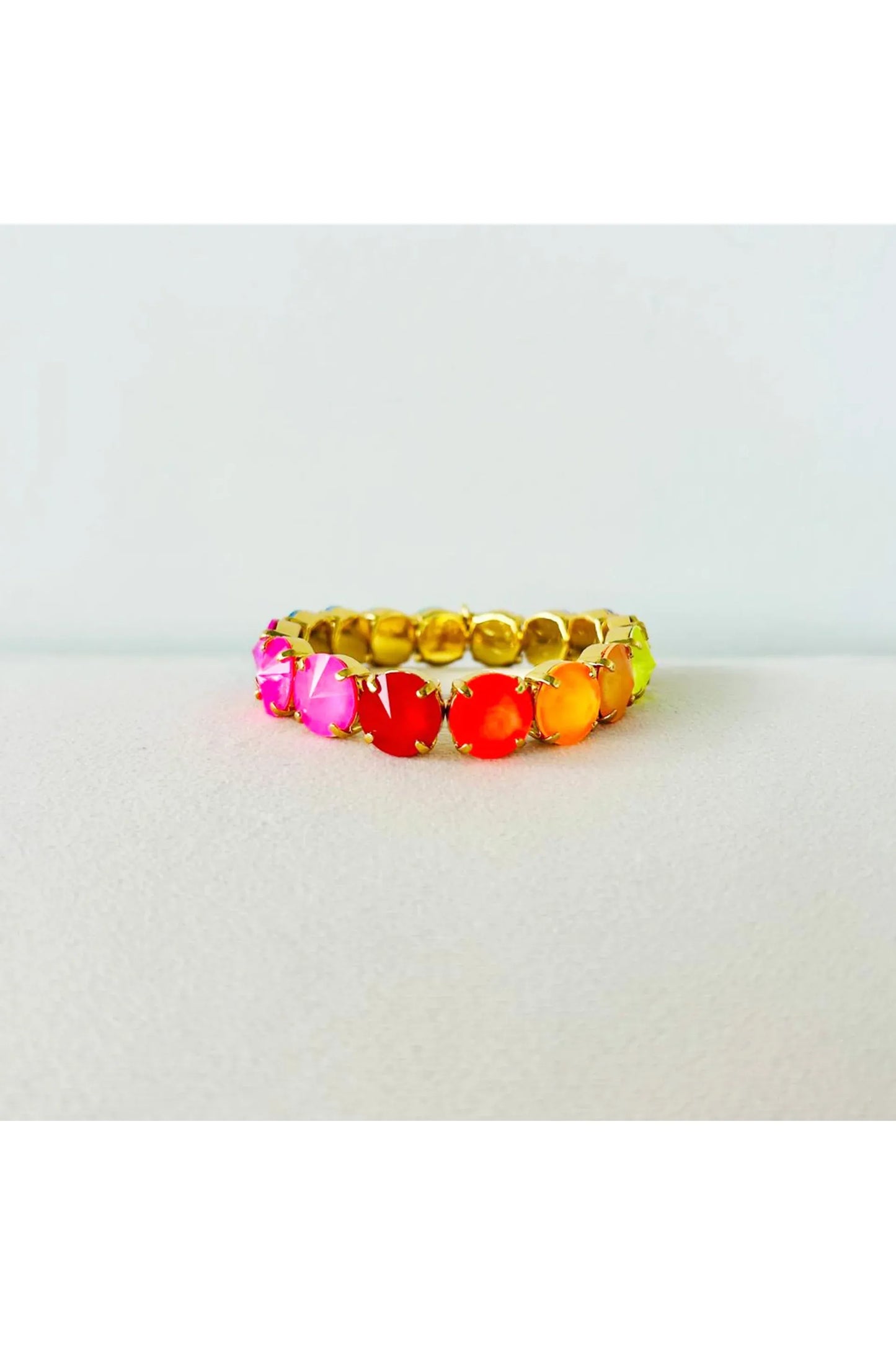 Tova Croatia Stretch Bracelet - Candy Crush Opal