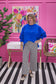 Checkered Mineral Wash Pants