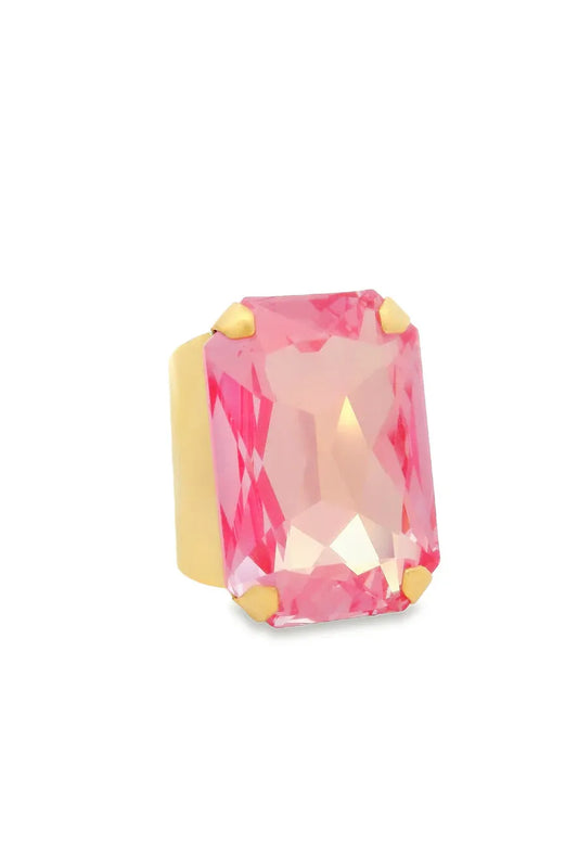 P Tova Mini Soleil Ring Ultra Fuchsia Moon
