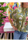 Olive Floral Blouse