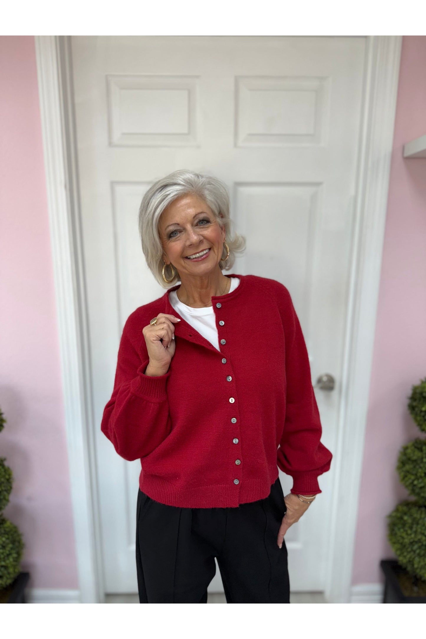 Harvest Time Button Up Solid Cardigan