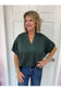 Georgia Vneck Short Sleeve Blouse