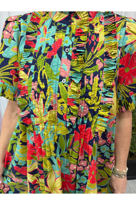 Eliza Floral Mini Dress