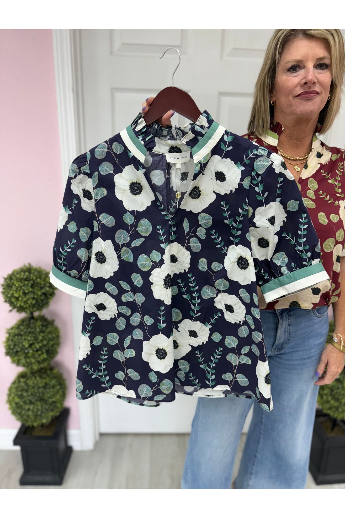 Kendall Floral VNeck