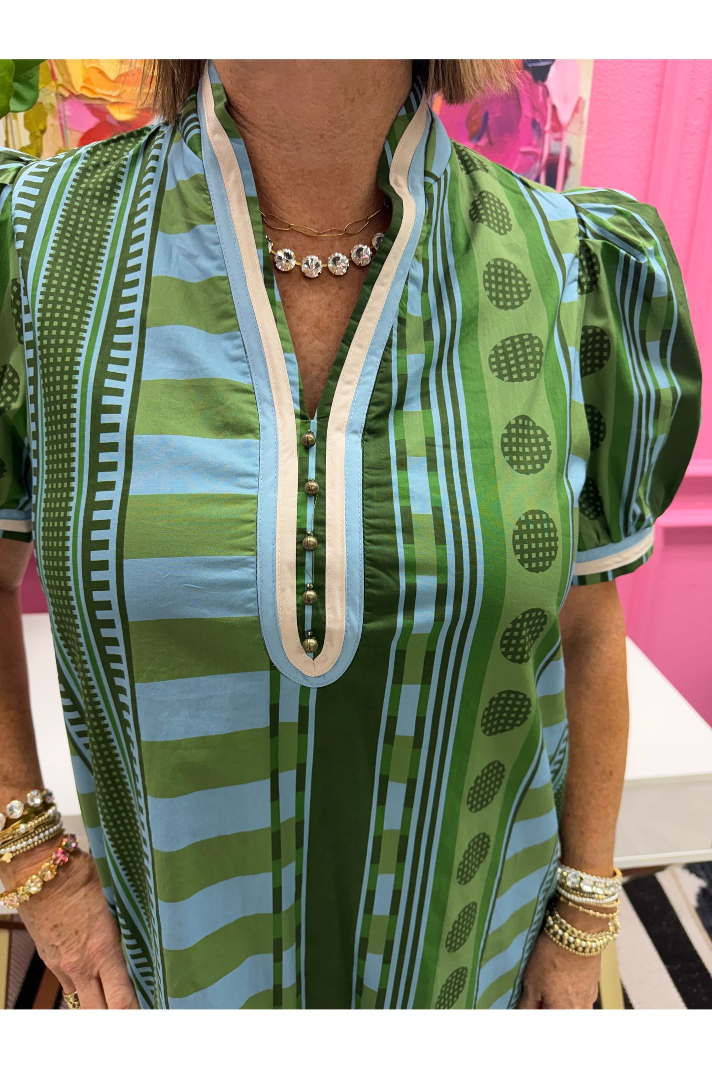 Madonna Patterned Dress
