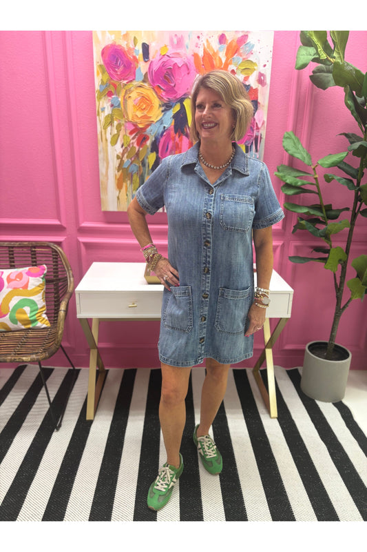 KFK Parker Denim Dress