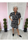 Geometric Patterned Dress