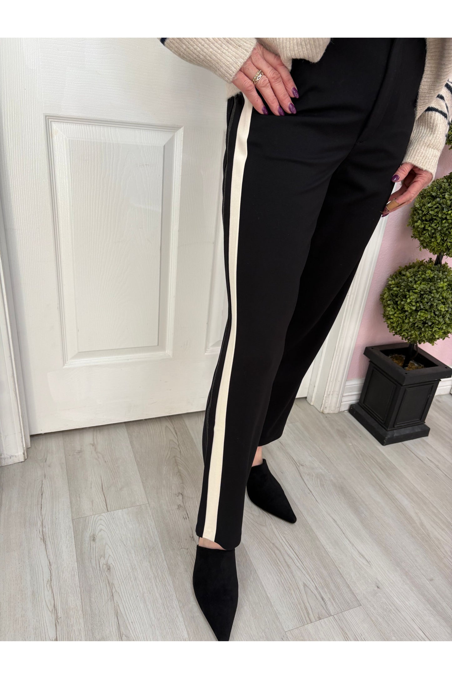 KFK Fay High Rise Straight Leg