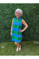 Lexya Collared Shift Mini Dress Valdy Stripe