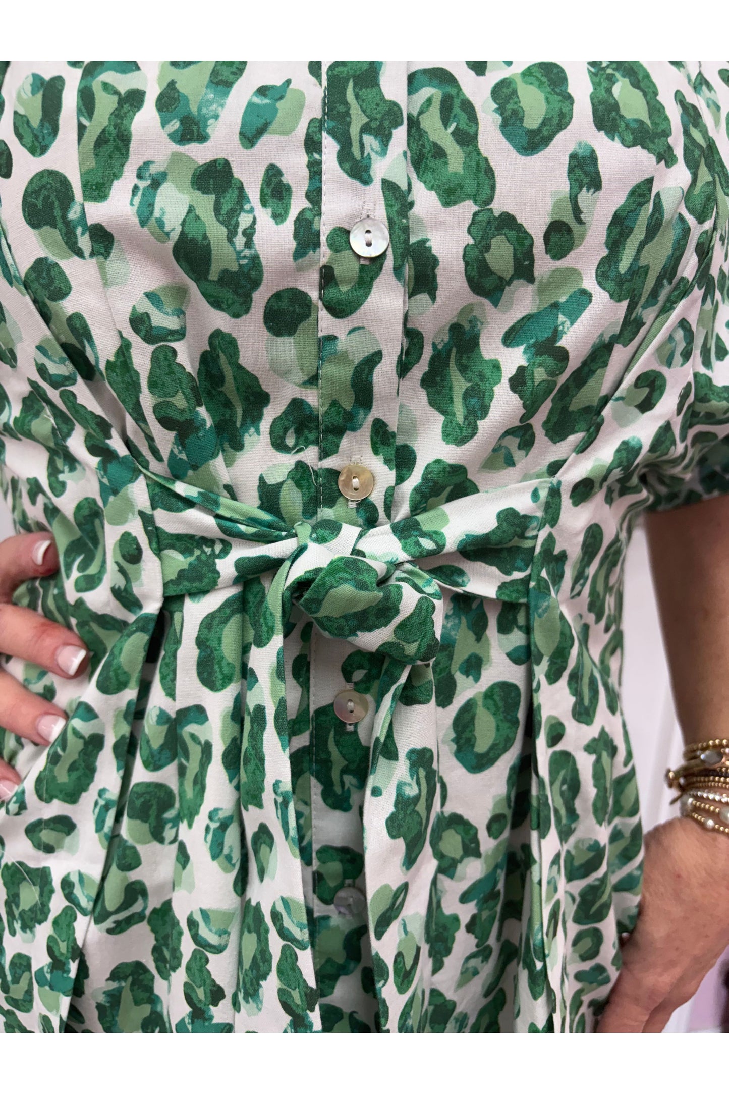 Untamed Jade Mini Dress