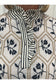 Traci Patterned Contrast Blouse- Pre Order
