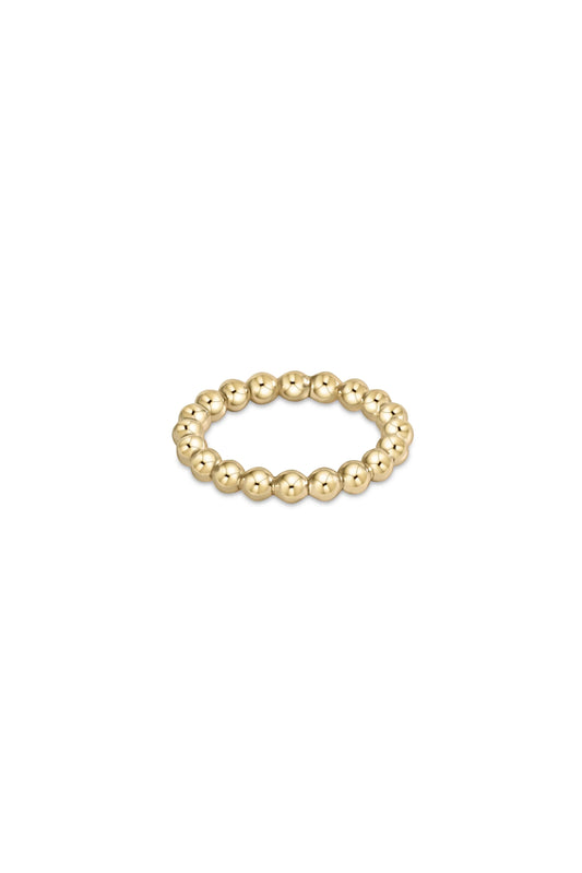 Enewton Classic Gold 3mm Bead Ring