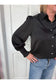 Black Satin Blouse