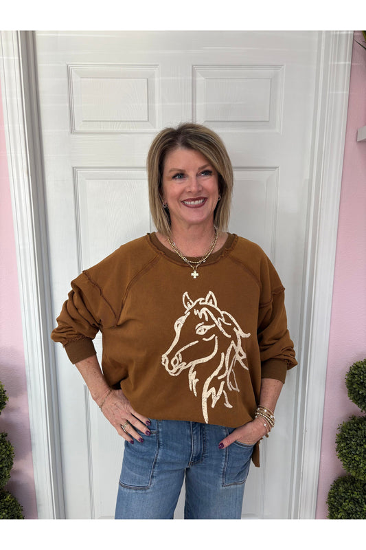 Horse Lightweight Top