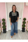 Ric-Rac Accented Blouse