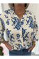 Sorrento Antique Blue Blouse