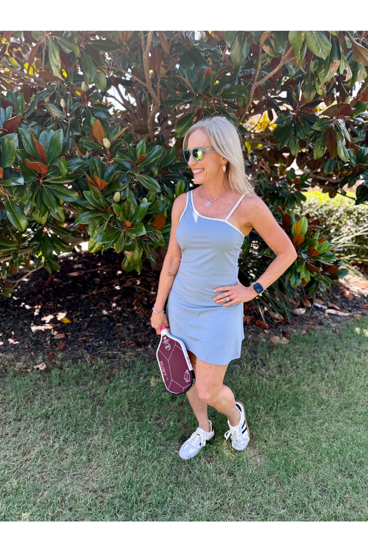 One Shoulder Tennis Dress