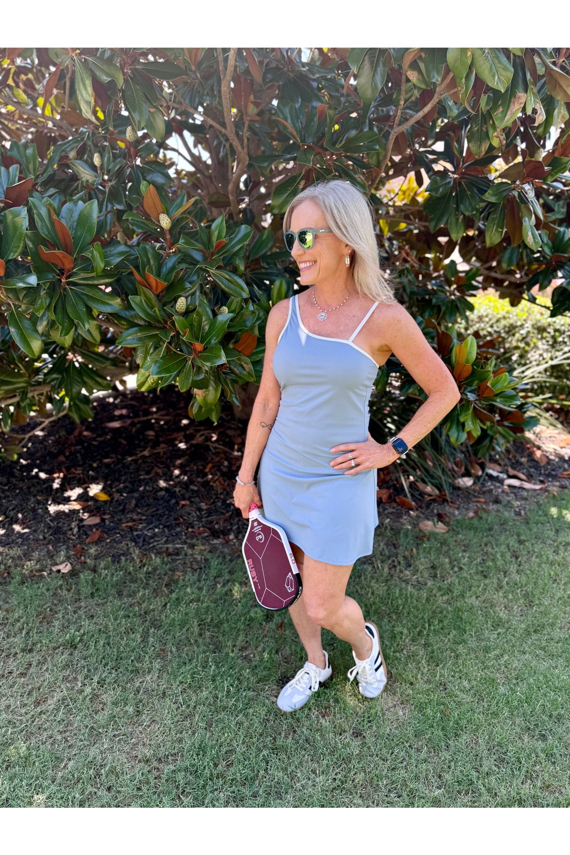 one shoulder tennis dress One Shoulder Dynamic Dress