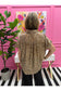 Hannah Metallic Animal Print Blouse