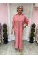 Lori Gingham Check Midi Dress