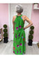 Trinie Postcard Rubi Halter Neck Maxi Dress