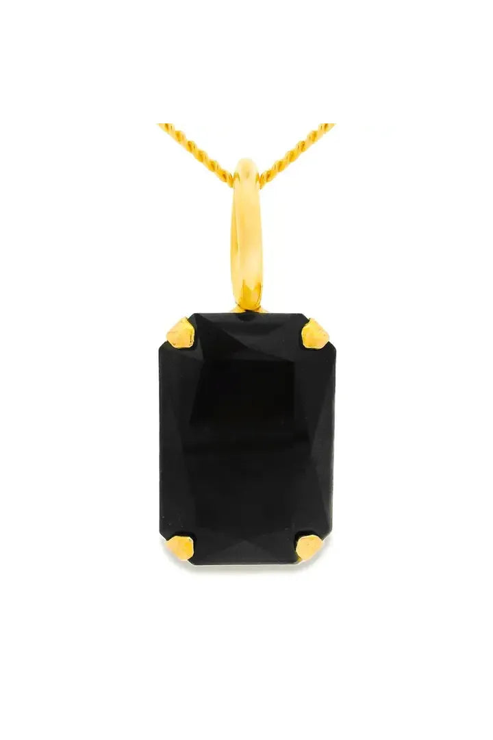 Ft Worth Pendant Big Rectangle Jet