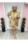 Antique Rose Collared Mini Dress