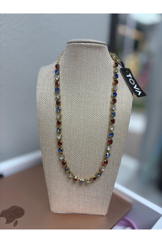 Tova Sarina Custom Red White & Blue