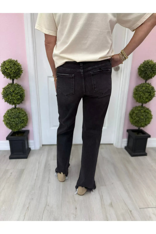 Black Wide Leg Jean