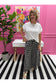 Playful Polka Wide Leg Pants