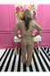 Leopard Print Star Patch Loose Fit Set