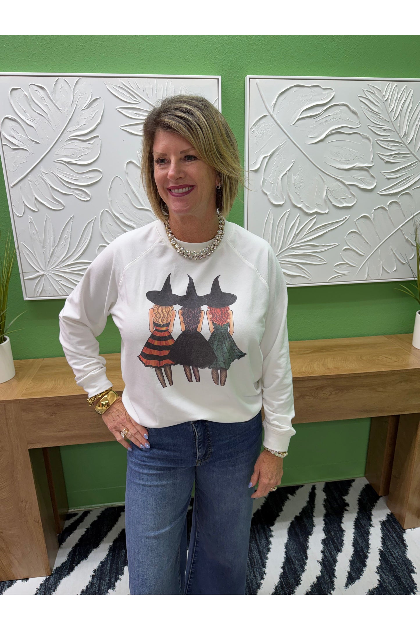 Halloween Girls Lightweight Sweatshirt
