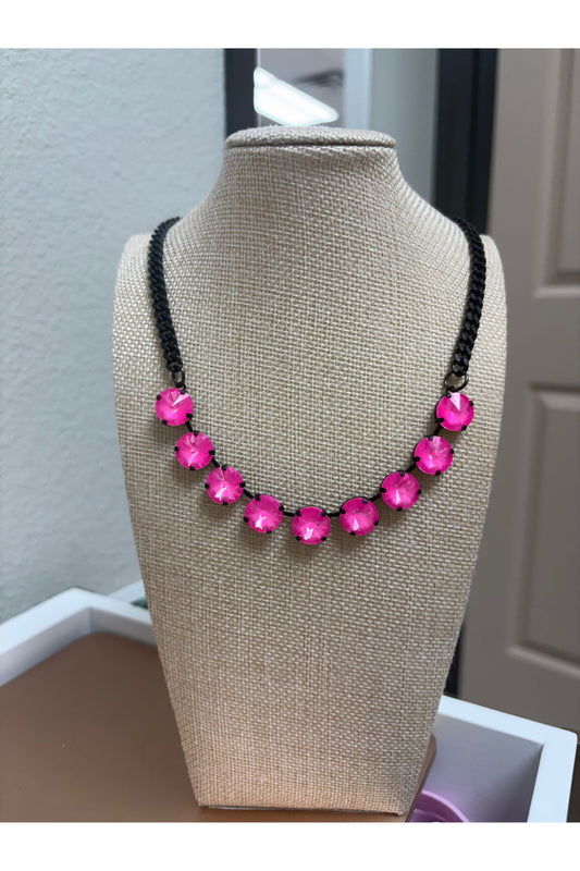 Tova Mini Sofia - Smutt w/Electric Pink