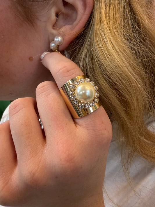 Tova Jacci Ring Pearl