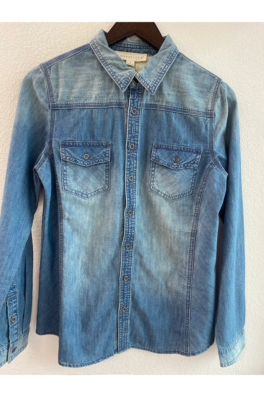 Vintage Wash Denim Shirt