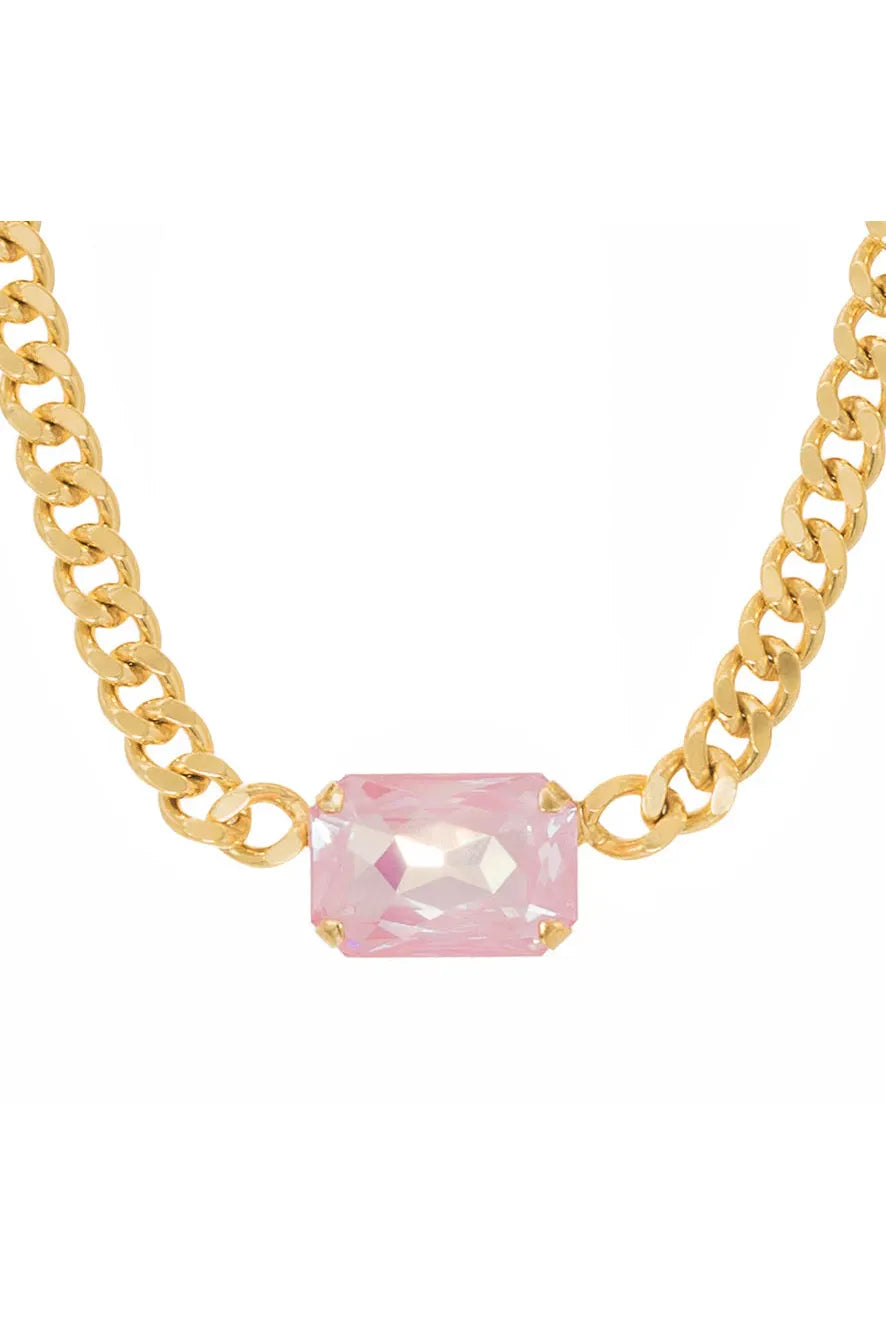 P Tova Darcy Necklace - Ultra Petal Pink Moon