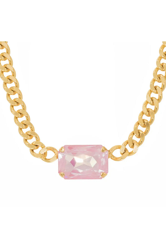 P Tova Darcy Necklace - Ultra Petal Pink Moon