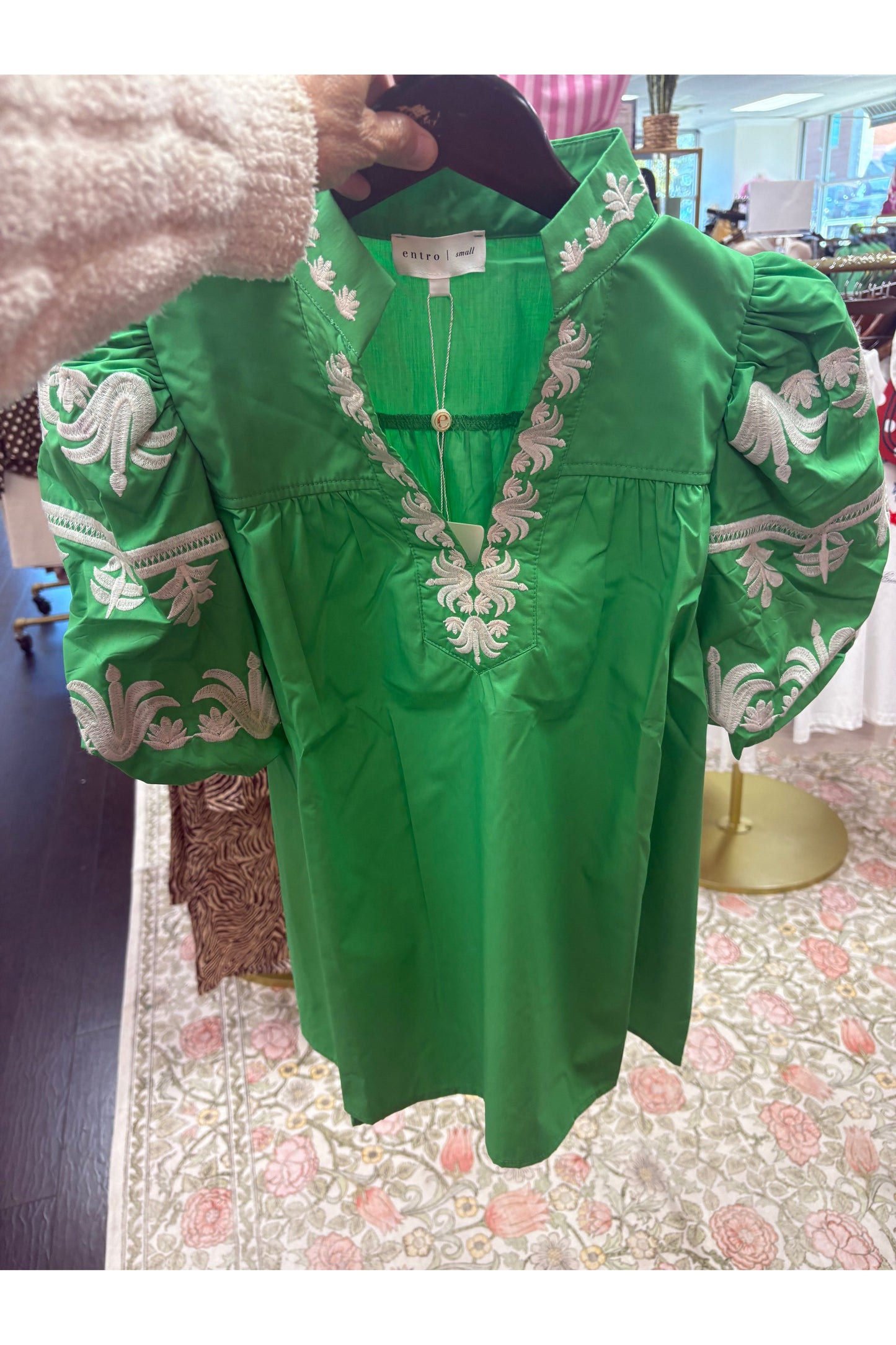 Bella Bubble Sleeve Blouse