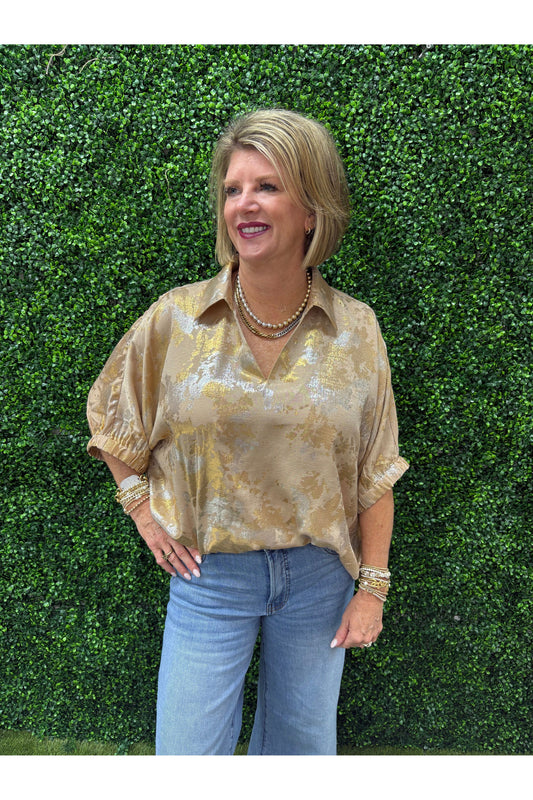 Marion Dolman Sleeve Blouse
