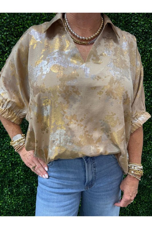 Marion Dolman Sleeve Blouse