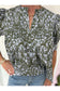 Garden Of Flowers Pintuck Top