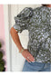 Garden Of Flowers Pintuck Top