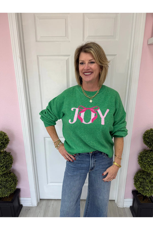 Green Joy Sweater