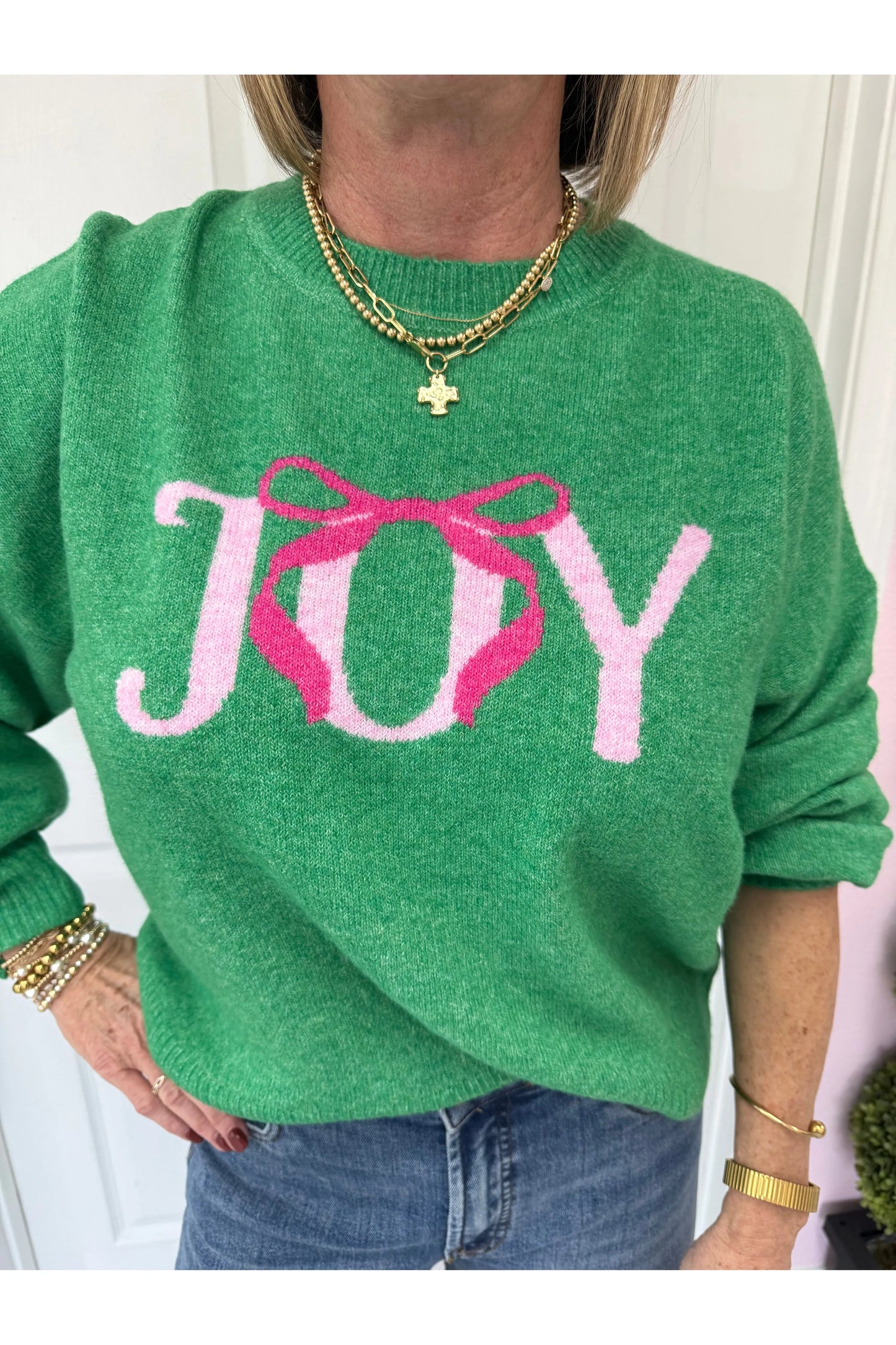 Green Joy Sweater