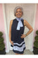 Color Block Halter Neck Dress