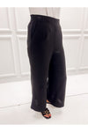 Solid Wide Leg Pant