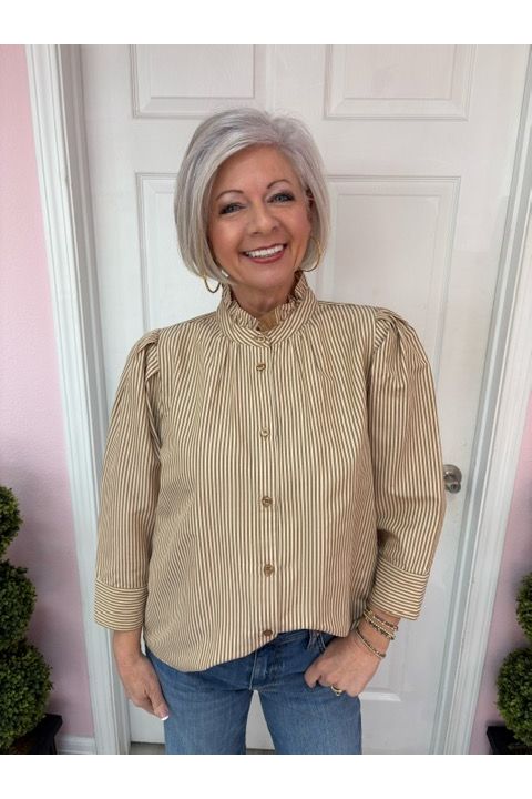 Vivienne Striped Blouse
